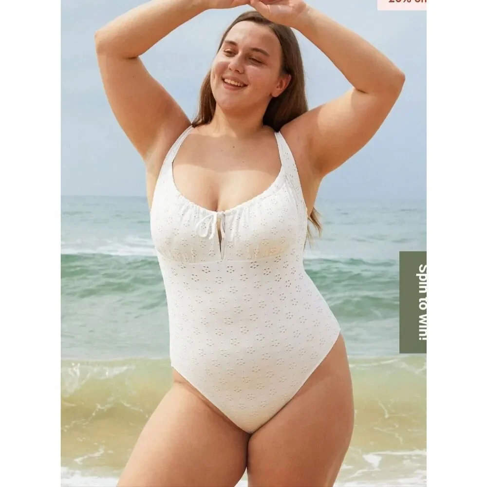 Berlock Nwt Floral Cutout One-Piece Swimsuit Size XSmall